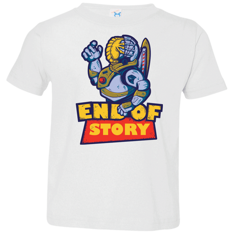 T-Shirts White / 2T END OF STORY Toddler Premium T-Shirt