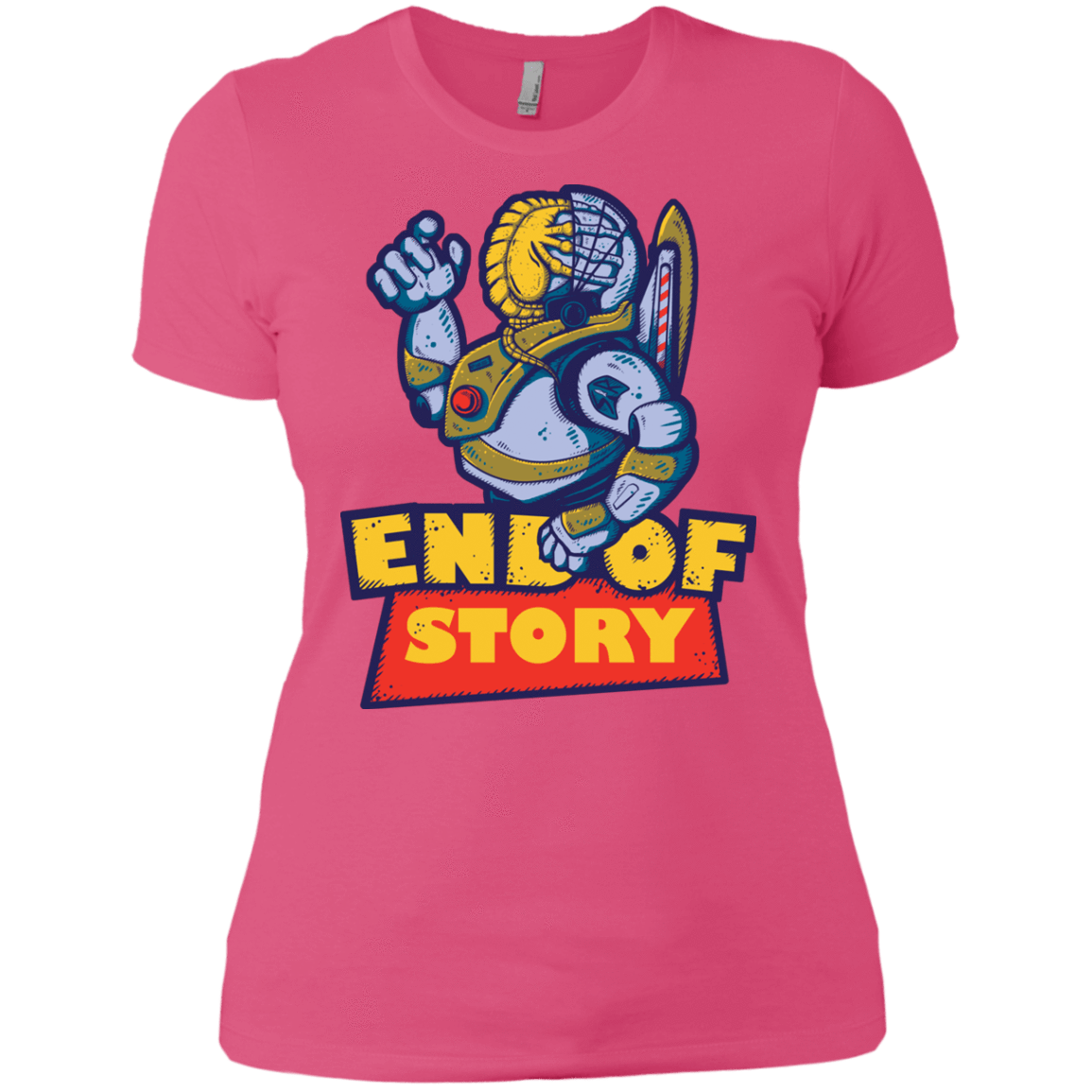 T-Shirts Hot Pink / X-Small END OF STORY Women's Premium T-Shirt