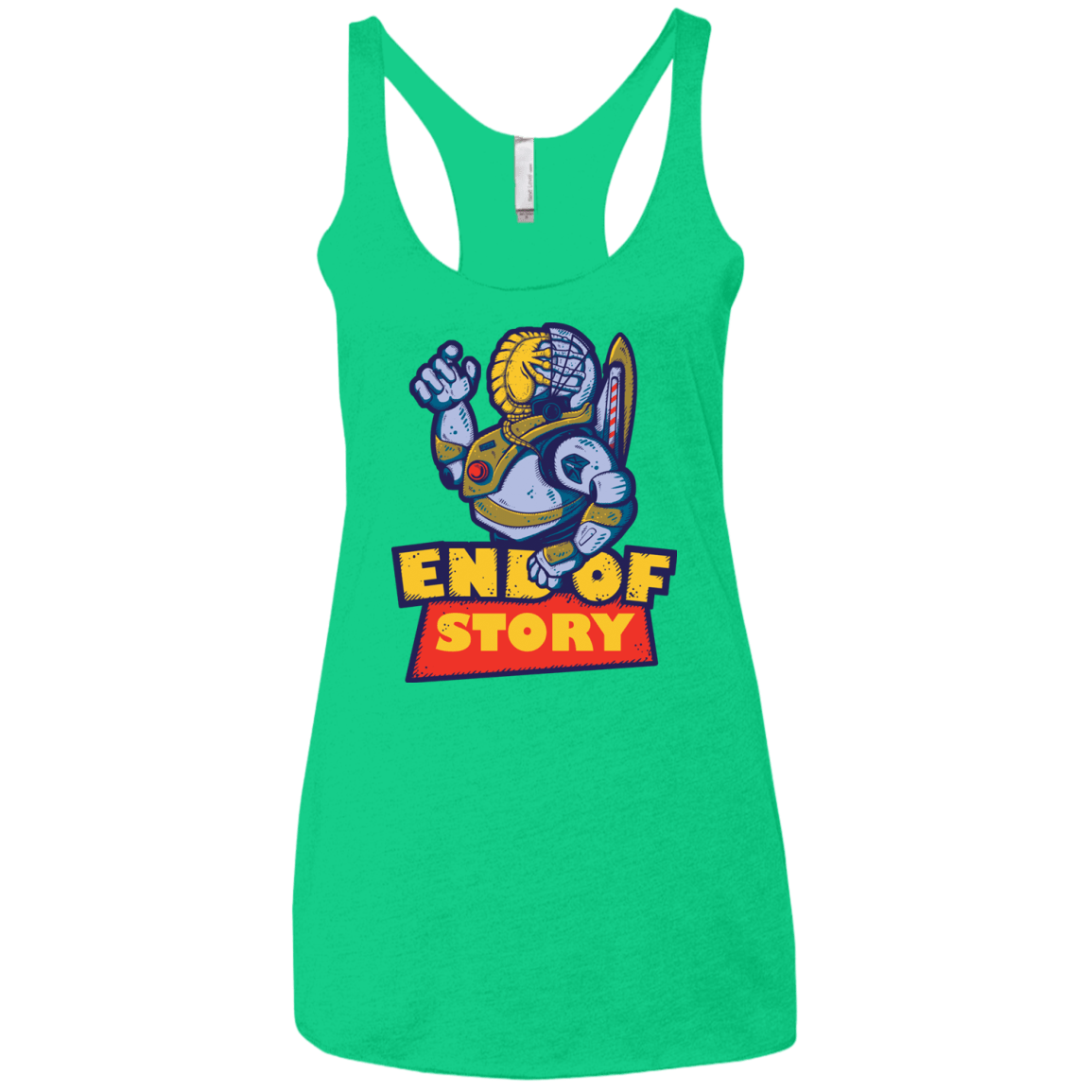 T-Shirts Envy / X-Small END OF STORY Women's Triblend Racerback Tank
