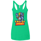 T-Shirts Envy / X-Small END OF STORY Women's Triblend Racerback Tank