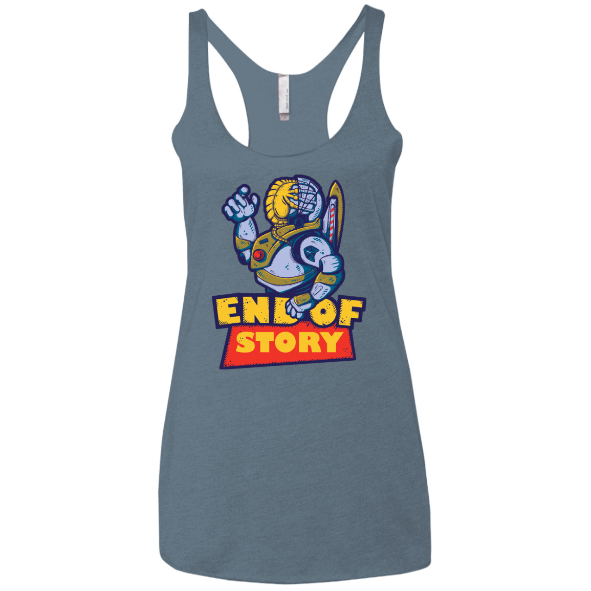 T-Shirts Indigo / X-Small END OF STORY Women's Triblend Racerback Tank