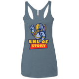 T-Shirts Indigo / X-Small END OF STORY Women's Triblend Racerback Tank