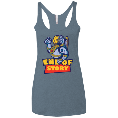 T-Shirts Indigo / X-Small END OF STORY Women's Triblend Racerback Tank