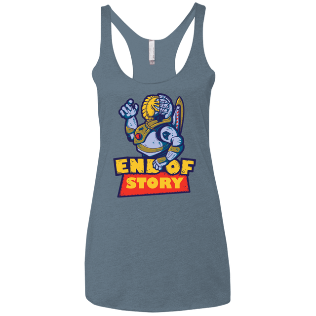 T-Shirts Indigo / X-Small END OF STORY Women's Triblend Racerback Tank