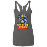 T-Shirts Premium Heather / X-Small END OF STORY Women's Triblend Racerback Tank