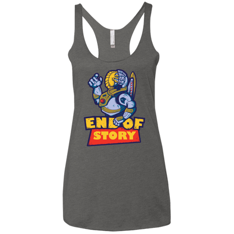 T-Shirts Premium Heather / X-Small END OF STORY Women's Triblend Racerback Tank