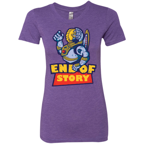 T-Shirts Purple Rush / Small END OF STORY Women's Triblend T-Shirt