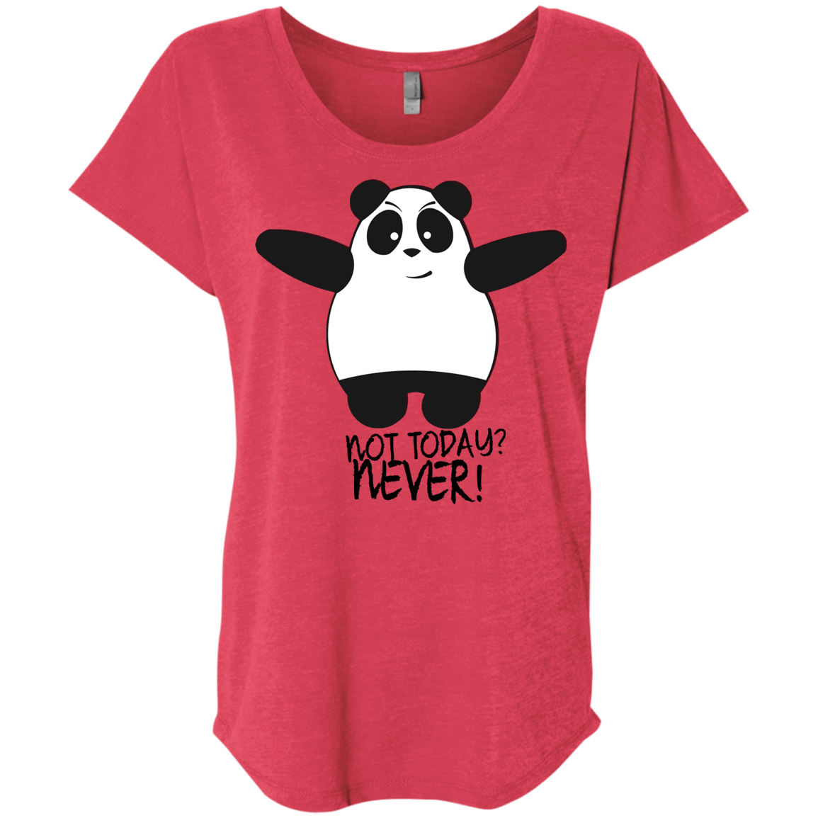 T-Shirts Vintage Red / X-Small Endless Procrastination Triblend Dolman Sleeve