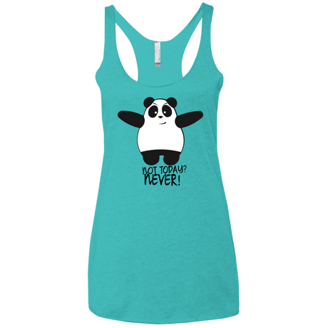 T-Shirts Tahiti Blue / X-Small Endless Procrastination Women's Triblend Racerback Tank