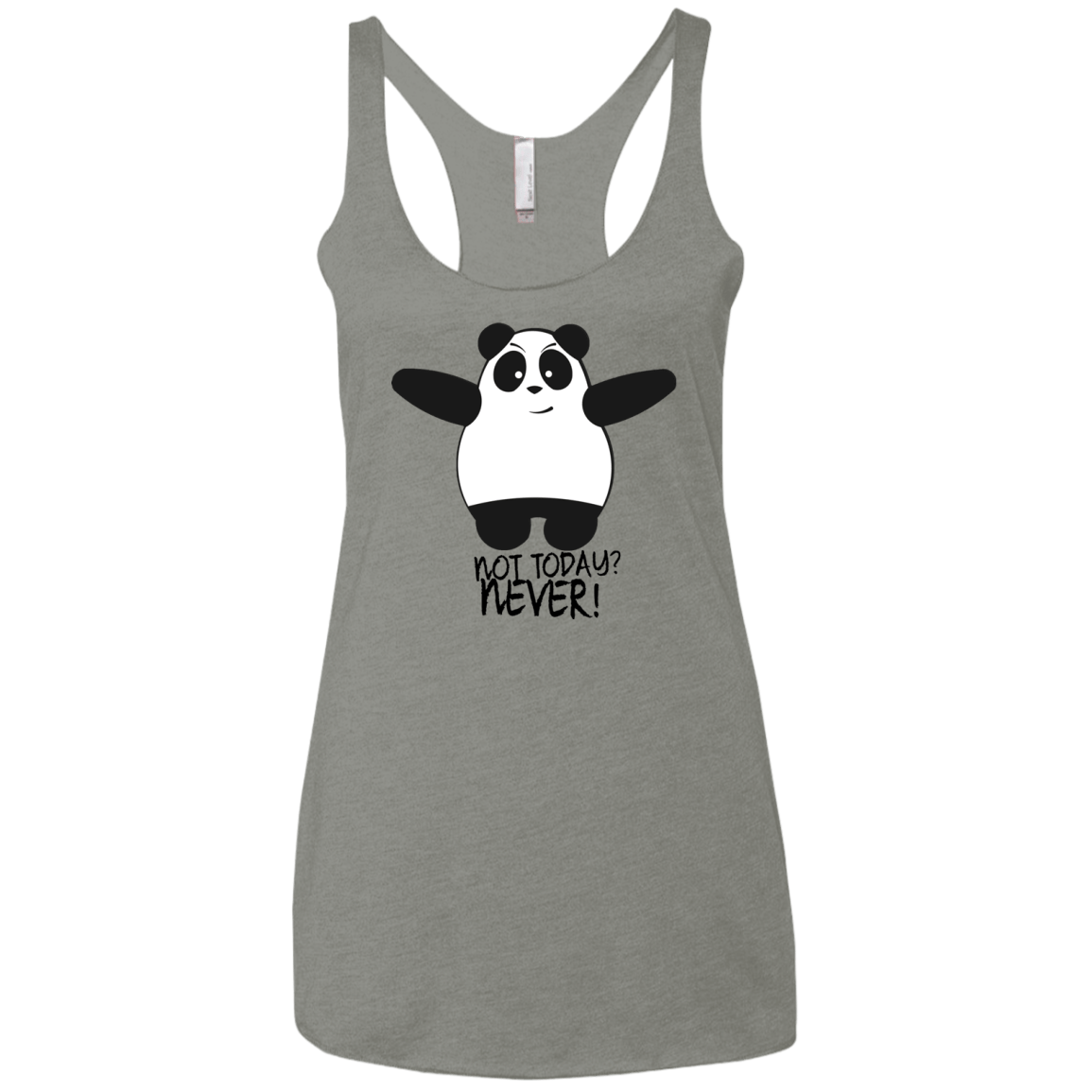 T-Shirts Venetian Grey / X-Small Endless Procrastination Women's Triblend Racerback Tank