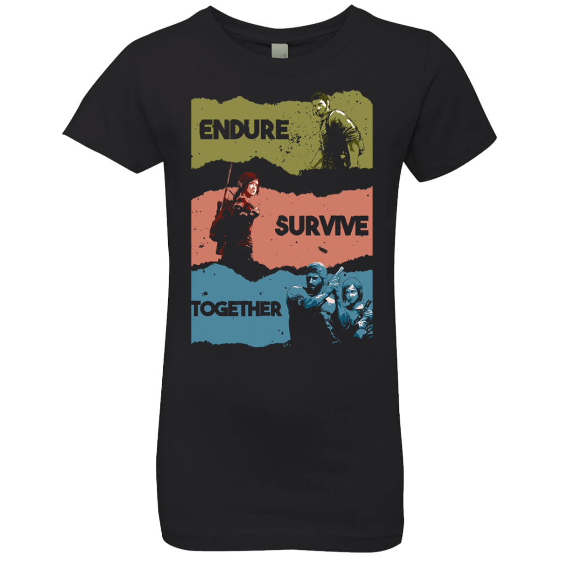 T-Shirts Black / YXS Endure Survive GBU Girls Premium T-Shirt