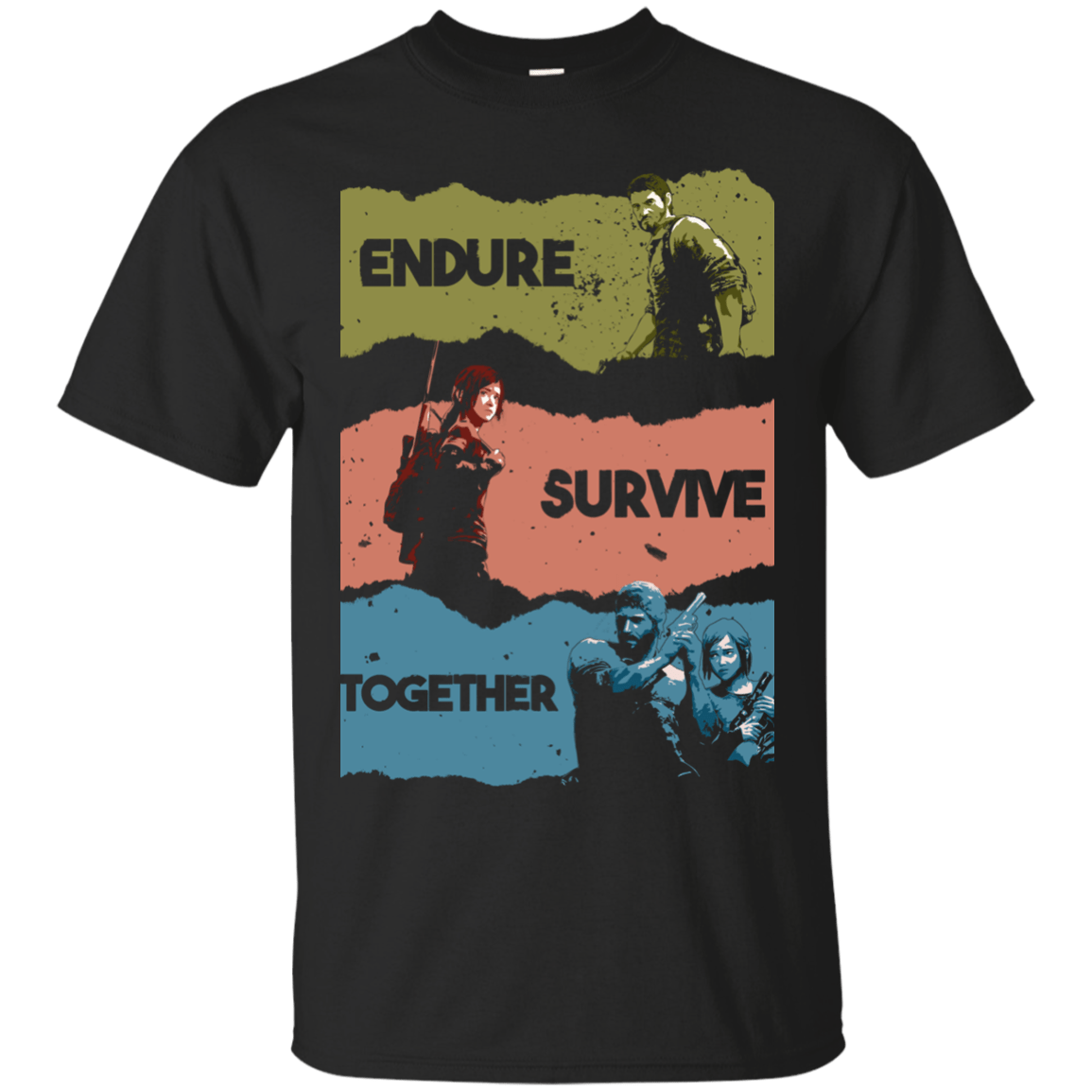 T-Shirts Black / Small Endure Survive GBU T-Shirt
