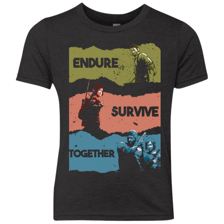 T-Shirts Vintage Black / YXS Endure Survive GBU Youth Triblend T-Shirt