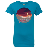 T-Shirts Turquoise / YXS Enjoy Our Double Sunset Girls Premium T-Shirt