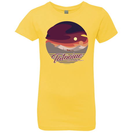 T-Shirts Vibrant Yellow / YXS Enjoy Our Double Sunset Girls Premium T-Shirt