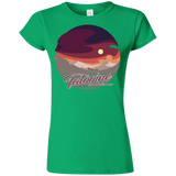 T-Shirts Irish Green / S Enjoy Our Double Sunset Junior Slimmer-Fit T-Shirt