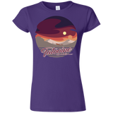 T-Shirts Purple / S Enjoy Our Double Sunset Junior Slimmer-Fit T-Shirt