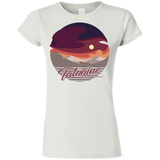 T-Shirts White / S Enjoy Our Double Sunset Junior Slimmer-Fit T-Shirt