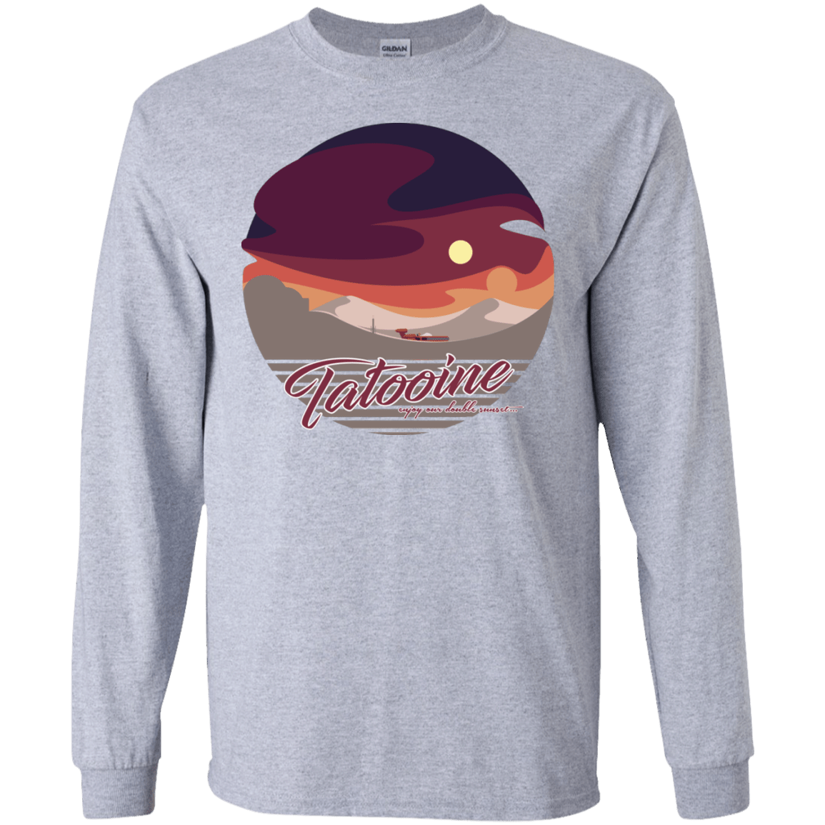 Enjoy Our Double Sunset Men's Long Sleeve T-Shirt