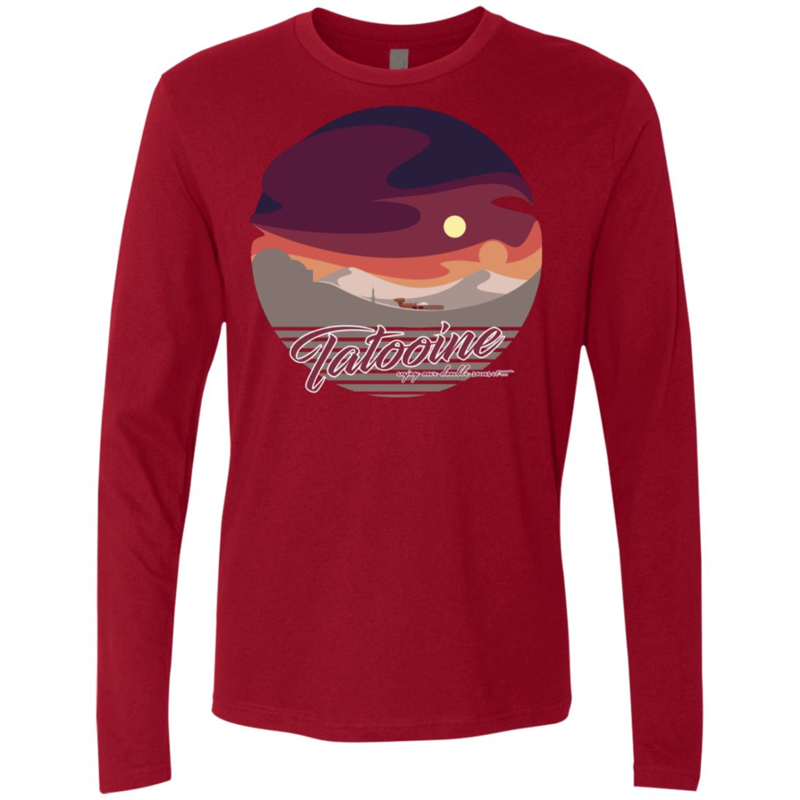 Enjoy Our Double Sunset Men's Premium Long Sleeve