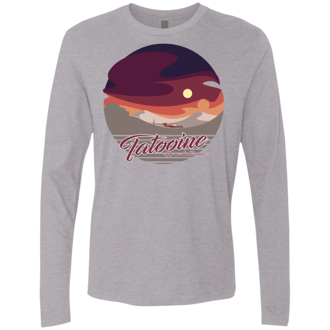 Enjoy Our Double Sunset Men's Premium Long Sleeve
