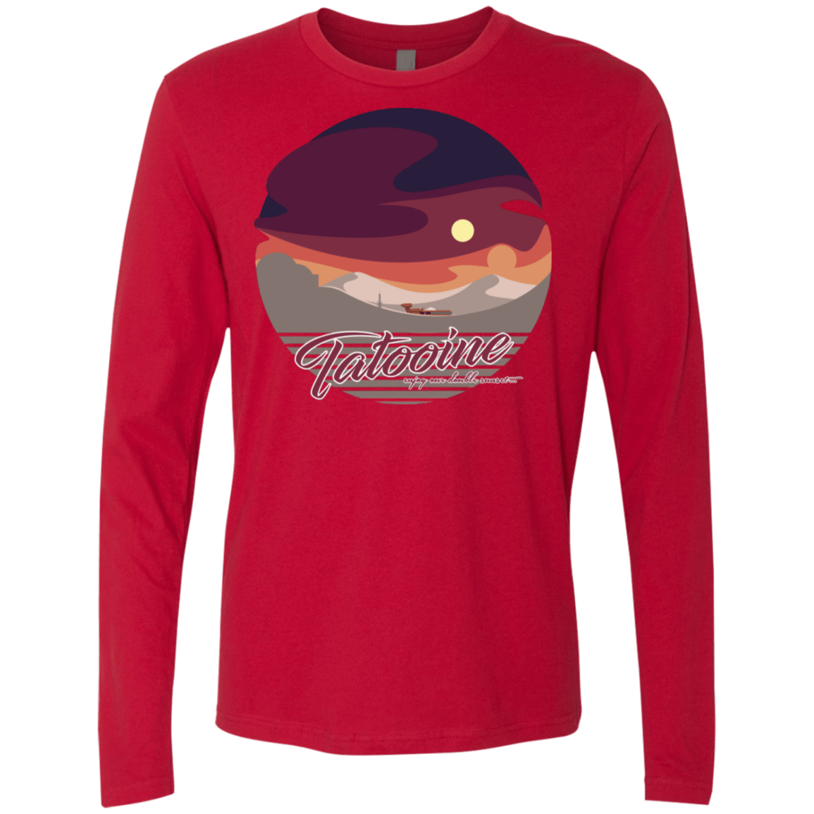 Enjoy Our Double Sunset Men's Premium Long Sleeve