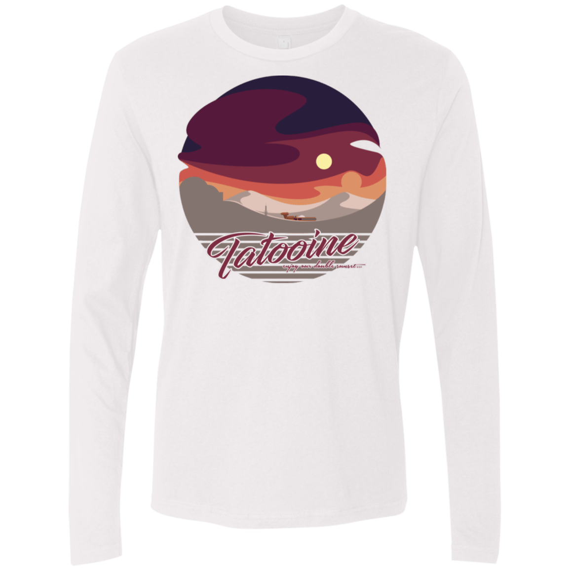 Enjoy Our Double Sunset Men's Premium Long Sleeve