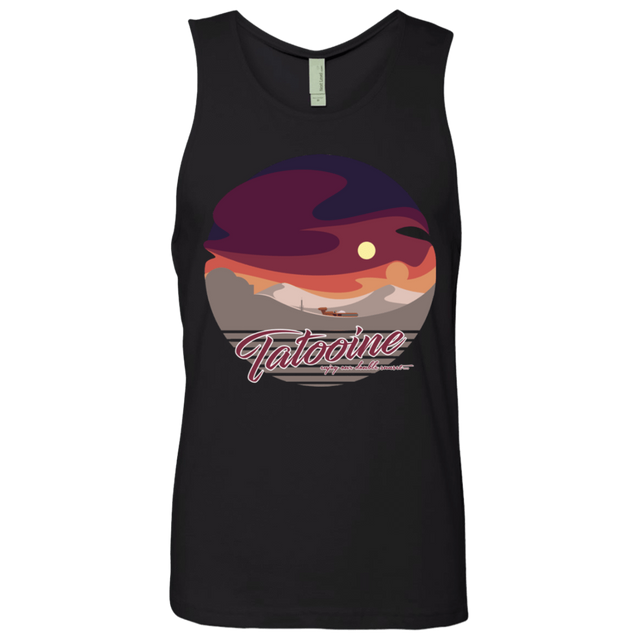 T-Shirts Black / S Enjoy Our Double Sunset Men's Premium Tank Top