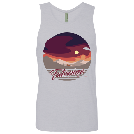 T-Shirts Heather Grey / S Enjoy Our Double Sunset Men's Premium Tank Top