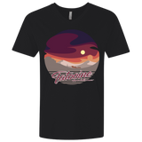 T-Shirts Black / X-Small Enjoy Our Double Sunset Men's Premium V-Neck