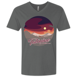 T-Shirts Heavy Metal / X-Small Enjoy Our Double Sunset Men's Premium V-Neck