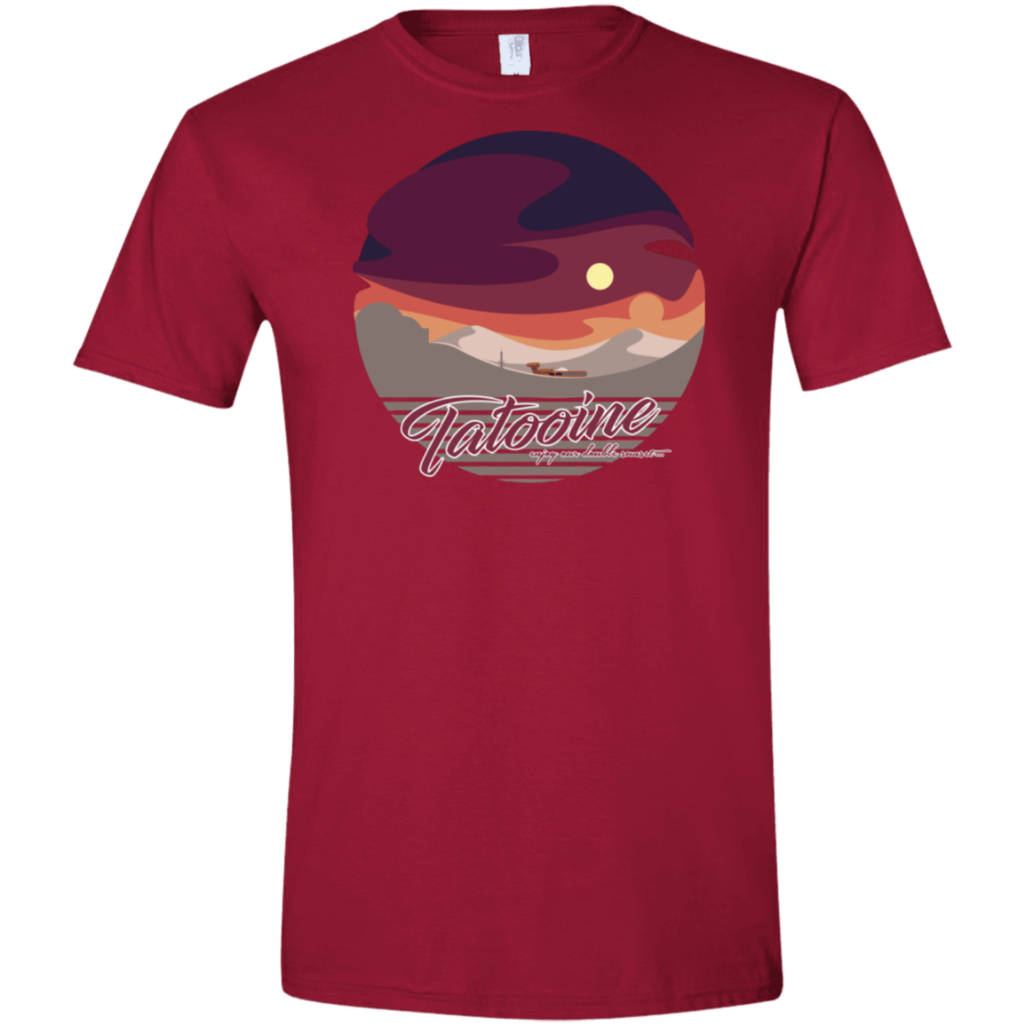 Enjoy Our Double Sunset Men's Semi-Fitted Softstyle