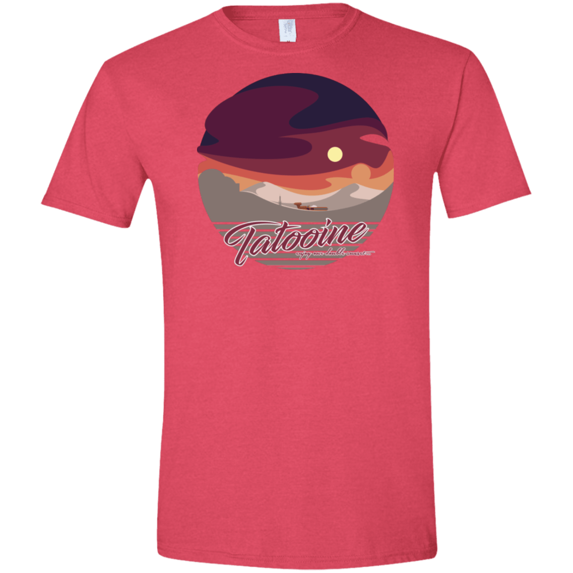 Enjoy Our Double Sunset Men's Semi-Fitted Softstyle