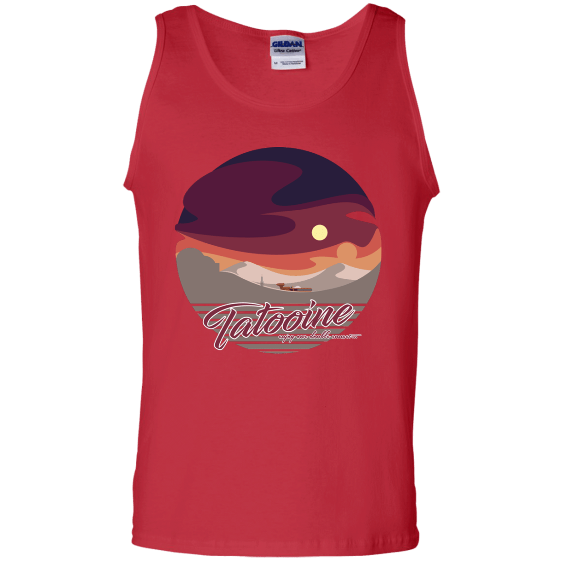 Enjoy Our Double Sunset Men's Tank Top
