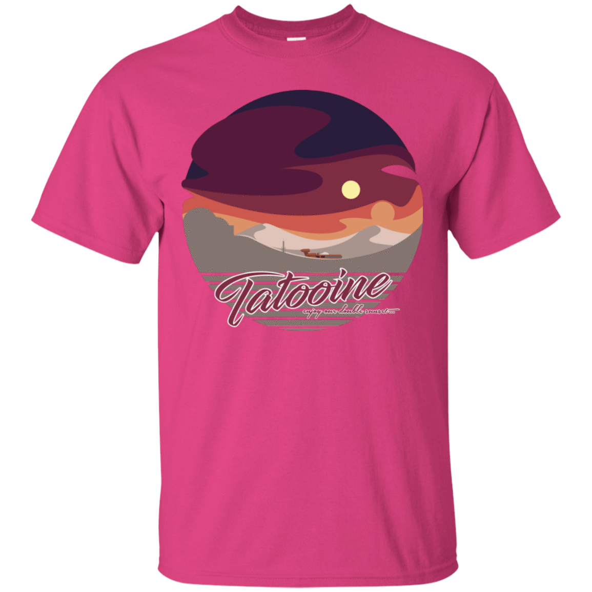 T-Shirts Heliconia / S Enjoy Our Double Sunset T-Shirt