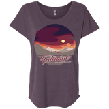 Enjoy Our Double Sunset Triblend Dolman Sleeve