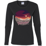 T-Shirts Black / S Enjoy Our Double Sunset Women's Long Sleeve T-Shirt