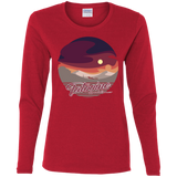 T-Shirts Red / S Enjoy Our Double Sunset Women's Long Sleeve T-Shirt