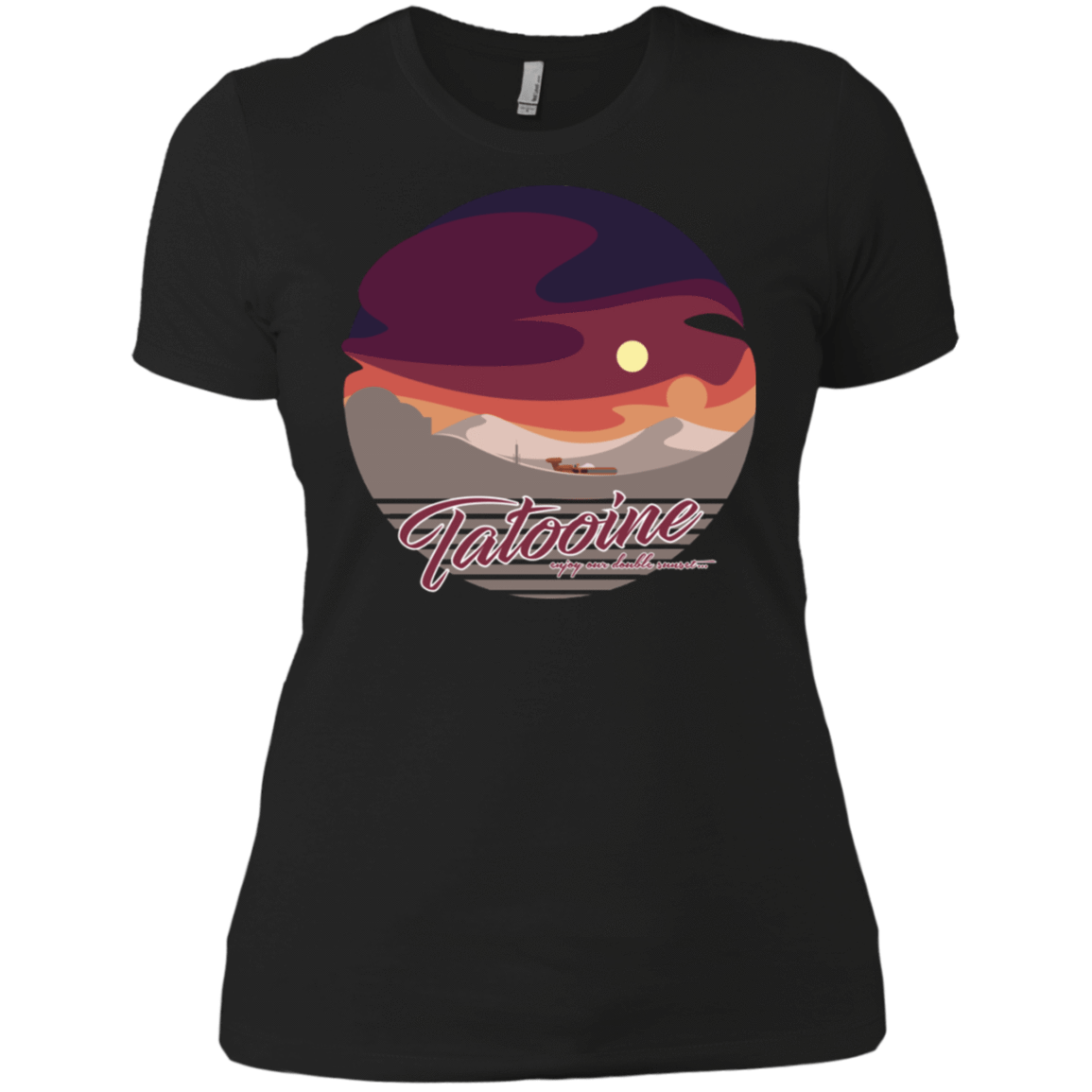 T-Shirts Black / X-Small Enjoy Our Double Sunset Women's Premium T-Shirt