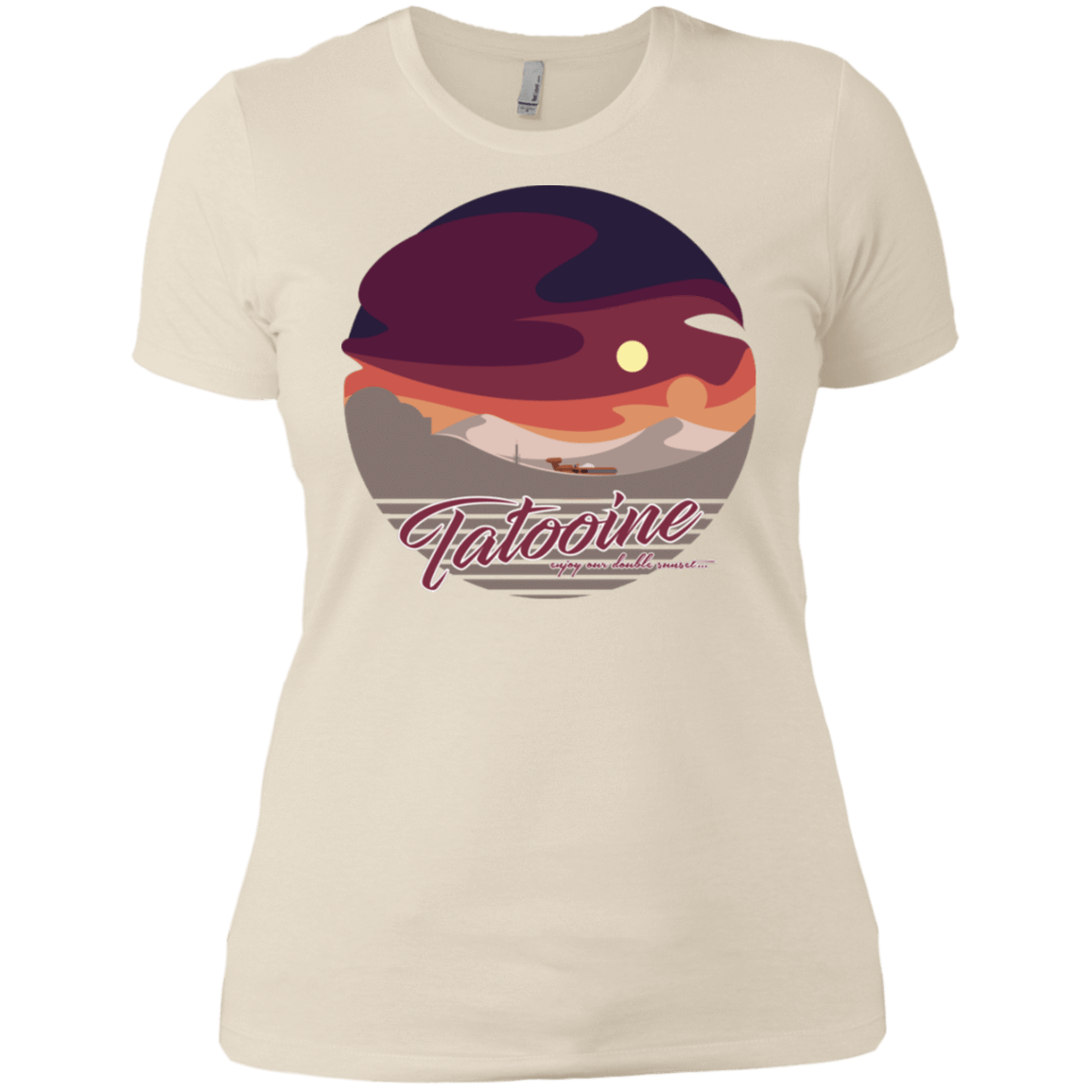 T-Shirts Ivory/ / X-Small Enjoy Our Double Sunset Women's Premium T-Shirt