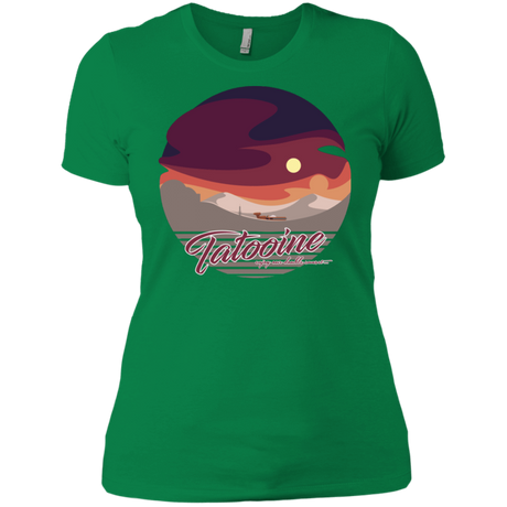 T-Shirts Kelly Green / X-Small Enjoy Our Double Sunset Women's Premium T-Shirt