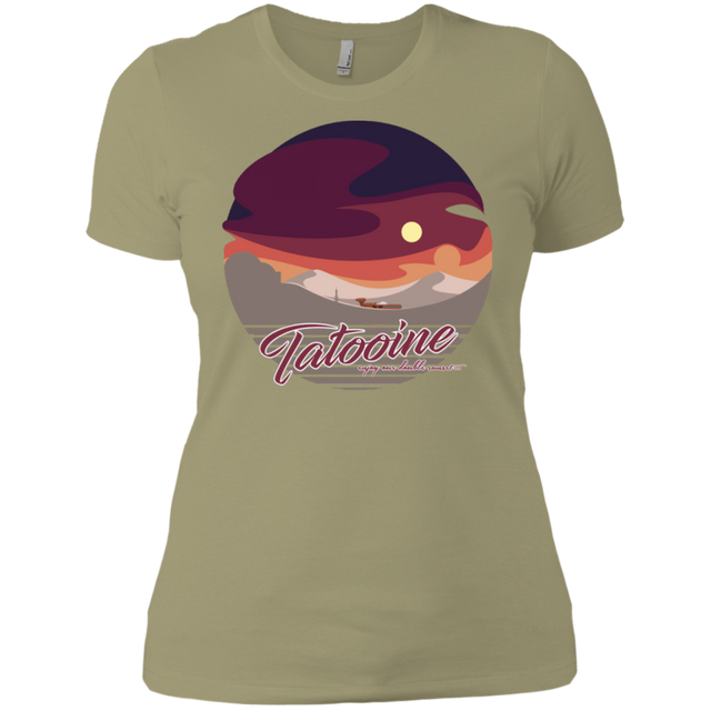 T-Shirts Light Olive / X-Small Enjoy Our Double Sunset Women's Premium T-Shirt