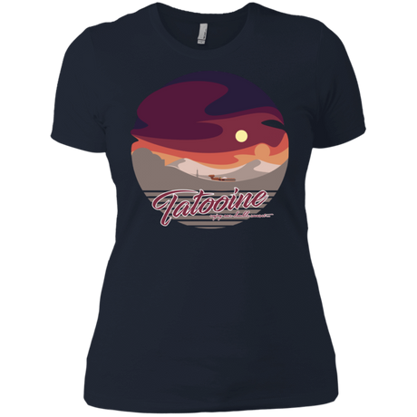 T-Shirts Midnight Navy / X-Small Enjoy Our Double Sunset Women's Premium T-Shirt