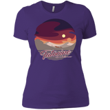 T-Shirts Purple Rush/ / X-Small Enjoy Our Double Sunset Women's Premium T-Shirt