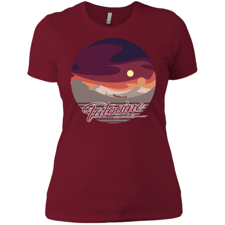 T-Shirts Scarlet / X-Small Enjoy Our Double Sunset Women's Premium T-Shirt