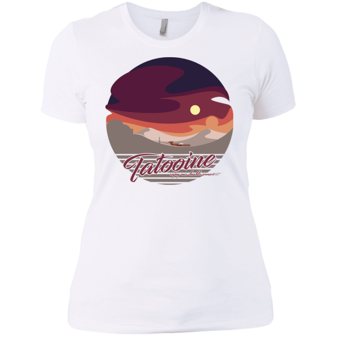 T-Shirts White / X-Small Enjoy Our Double Sunset Women's Premium T-Shirt
