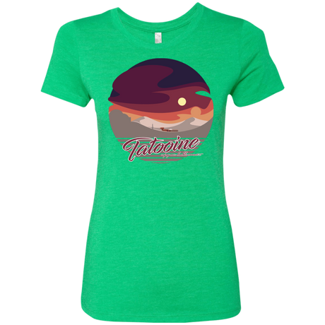 T-Shirts Envy / S Enjoy Our Double Sunset Women's Triblend T-Shirt