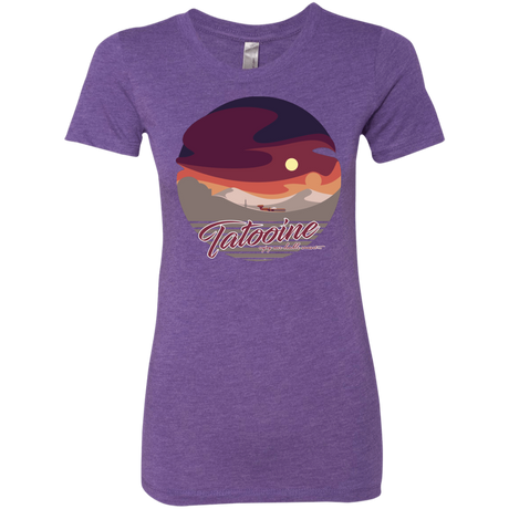 T-Shirts Purple Rush / S Enjoy Our Double Sunset Women's Triblend T-Shirt