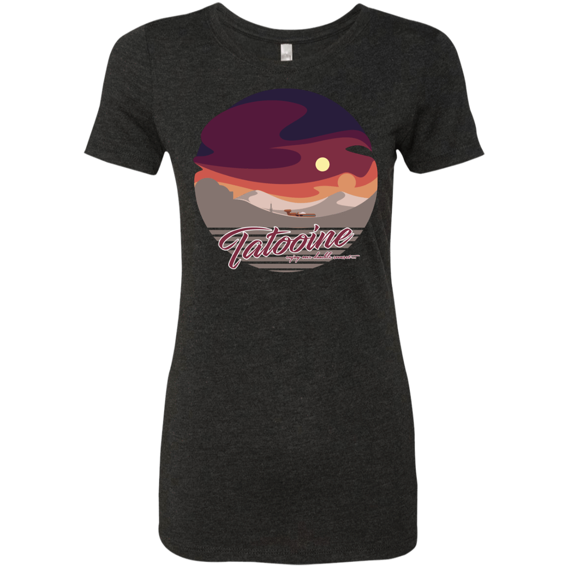 T-Shirts Vintage Black / S Enjoy Our Double Sunset Women's Triblend T-Shirt