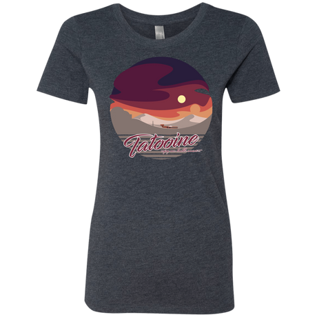 T-Shirts Vintage Navy / S Enjoy Our Double Sunset Women's Triblend T-Shirt